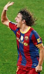 Carles Puyol: palce pokazują rozmiary zwycięstwa