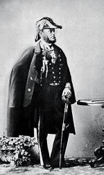 Admirał Carlo di Persano, dowódca floty włoskiej pod Lissą