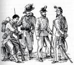 Żołnierze włoscy z wojny 1866 r.   4.  Austriacka korweta „Erzherzog Friedrich”  