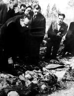Ekshumacja zwłok polskich oficerów zamordowa-nych  w Katyniu, kwiecień  1943 roku 