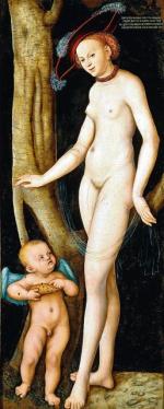 Lucas Cranach St. „Wenus z Amorem”, 1530 r.