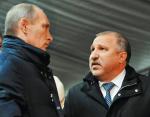 Eduard Chudajnatow (po prawej)  należy do kręgu zaufanych ludzi premiera Rosji Władimira Putina