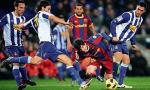 Leo Messi (drugi z prawej) tym razem bramki nie strzelił (fot. Manu Fernandez)