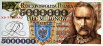 Piłsudski, „najdroższy” banknot sprzed denominacji  z 1995 roku nie wszedł do obiegu