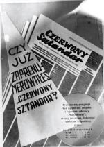 Reklama gazety „Czerwony Sztandar”