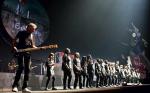 Roger Waters podczas koncertu  „The Wall”  w Las Vegas  26 listopada 2010 r.