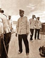 Admirał Togo na pancerniku „Mikasa” 
