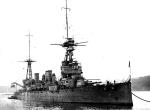 Krążownik liniowy HMS „Indefatigable”, który ścigał niemieckie krążowniki płynące do Stambułu