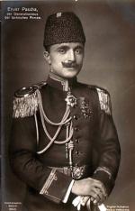 Enver Pasza, turecki minister wojny i głównodowodzący armi w czasie I wojny światowej 