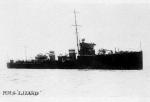Brytyjski niszczyciel HMS „Lizard”, który atakował torpedami krążownik „Midilli” („Breslau”), 20 stycznia 1918 r.