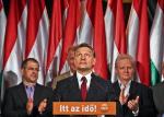  „Nadszedł czas!” to jedno z haseł Fideszu (na zdjęciu Viktor Orban w po wygranych wyborach w kwietniu 2010 r.)