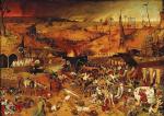 „Triumf śmierci” Pietera Bruegela pokazuje największą w dziejach Europy epidemię dżumy (1347 rok), w wyniku której zmarło 40 – 60 proc. ludności kontynentu„Triumf śmierci” Pietera Bruegela pokazuje największą w dziejach Europy epidemię dżumy (1347 rok), w wyniku której zmarło 40 – 60 proc. ludności kontynentu