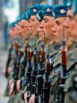 Przysięga żołnierzy, którzy wstąpili do Narodowych  Sił Rezerwowych, listopad 2010, Przemyśl
