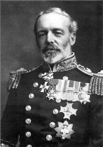 Kontradmirał Christopher Cradock, dowódca eskadry brytyjskiej pod Coronelem