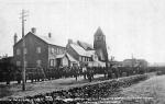 Ceremonialny pogrzeb poległych w bitwie falklandzkiej w Port Stanley, grudzień 1914 r.