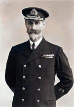Wiceadmirał Sackville Hamilton Carden, dowódca brytyjskich sił morskich  blokujących Dardanele