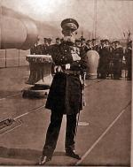 Admirał Emile Paul Amable Guepratte, dowódca okrętów francuskich operujących w rejonie Dardaneli