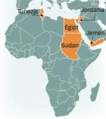 Do antyrządowych zamieszek doszło wczoraj w Sudanie. W Tunezji tłumy witały powracającego z wygnania lidera partii islamskiej. Niespokojnie jest również w Jemenie i Jordanii. 