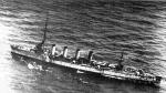 Austro-węgierski krążownik „Novara” uszkodzony po bitwie w cieśninie Otranto  