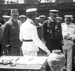 Cesarz Karol I na pokładzie SMS „Viribus Unitis”, 1917 r.
