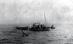 Maszt krążownika „Żemczug” zatopionego w porcie Pinang 
