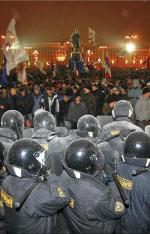 19 grudnia 2010, manifestacja opozycji w Mińsku