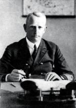 Kontradm. Józef Unrug, dowódca polskiej floty wojennej, w 1939 r. dowódca Obrony Wybrzeża