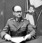 Gen. Wojciech Jaruzelski 13 grudnia 1981 r. (fot. Zbigniew Chmurzyński)