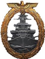 Niemiecka odznaka dla marynarzy służących na okrętach liniowych i krążownikach pomocniczych