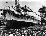 Uroczyste wodowanie „Admirala Grafa Spee” w Wilhelmshaven 30 kwietnia 1934 r. 