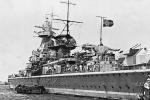  Uszkodzony „Admiral Graf Spee” w porcie Montevideo   