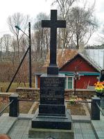 Grób Elizy Orzeszkowej na cmentarzu farnym w Grodnie