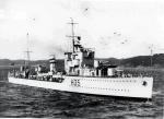 Brytyjski niszczyciel HMS „Hunter” zatopiony w pierwszej bitwie morskiej pod Narwikiem 10  kwietnia 1940 r. 