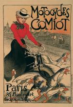 Alexandre Theophile  Steinlen „Motocycles Comiot” (1900)