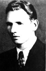 Ppor. Antoni Burzyński „Kmicic” – dowódca pierwszego oddziału partyzanckiego Okręgu Wileńskiego AK, zamordowany przez Sowietów w końcu sierpnia 1943 r.