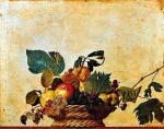 „Kosz z owocami” (1596), olej na płótnie