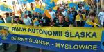 Ruch Autonomii Śląska zabiega, by podczas spisu powszechnego mieszkańcy podawali narodowość śląską. Na zdjęciu marsz w Katowicach  w 2007 r. 