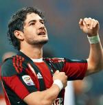 Alexandre Pato, bohater derbów Mediolanu, zdobywca dwóch goli  dla Milanu