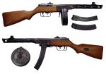 Sowieckie pistolety maszynowe: PPSz – czyli popularna pepesza  z dwoma rodzjami magazynków