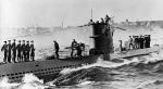 Niemiecki U-Boot wpływa do portu w Kilonii, jesień 1939 r. 