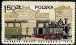 Marecka kolejka stała się znana  za sprawą znaczka pocztowego