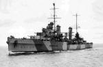 Australijski krążownik HMAS „Sydney”, uczestnik bitwy koło przylądka Spatha, 19 lipca 1940 r. 