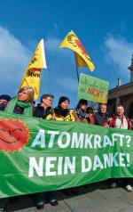 Niemieccy Zieloni są dziś drugą siłą polityczną w kraju (na zdjęciu: protest Zielonych w Hanowerze)