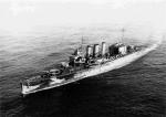 Krążownik HMS „Suffolk” podczas polowania na „Bismarcka”