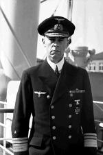 Admirał Günther Lütjens, dowódca wyprawy „Bismarcka” i „Prinza Eugena”     
