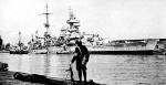 Ciężki krążownik „Prinz Eugen” przetrwał wojnę i wpadł w ręce Brytyjczyków w Kopenhadze w maju 1945 r. (na zdjęciu). Następnie Amerykanie wykorzystali go podczas wybuchu nuklearnego na Bikini. Przetrwał tę próbę nadspodziewanie dobrze, a dziś służy jako obiekt dla płetwonurków na atolu Kwajalein (Wyspy Marshalla) 