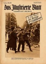 Okładka czasopisma poświęcona tzw. krwawemu majowi 1929  w Berlinie – policja zabiła ponad 30 demonstrantów