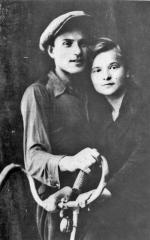 Jan Leonowicz „Burta” z żoną Marią, 1937 r. 