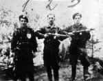 Patrol NZW „Wiarusa” – Stanisław Grabowski pierwszy z lewej 