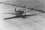 Bitwa na Morzu Koralowym – start bombowca Nakajima B5N2 na lotniskowcu „Zuikaku”  